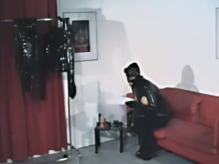 Masturbation In Heavy Rubber-0