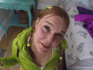 M@nyV1ds - DirtyKristy - Lollipop Deepthroat Blowjob and Facial-8