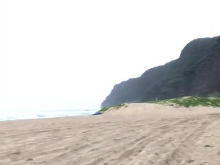 G09793 Teens Fuck Raw On Public Beach-0