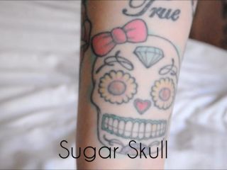 femdom sissy cuckold tattoo | Tattoo Tour 1080 HD – Sage Grey | solo female-7