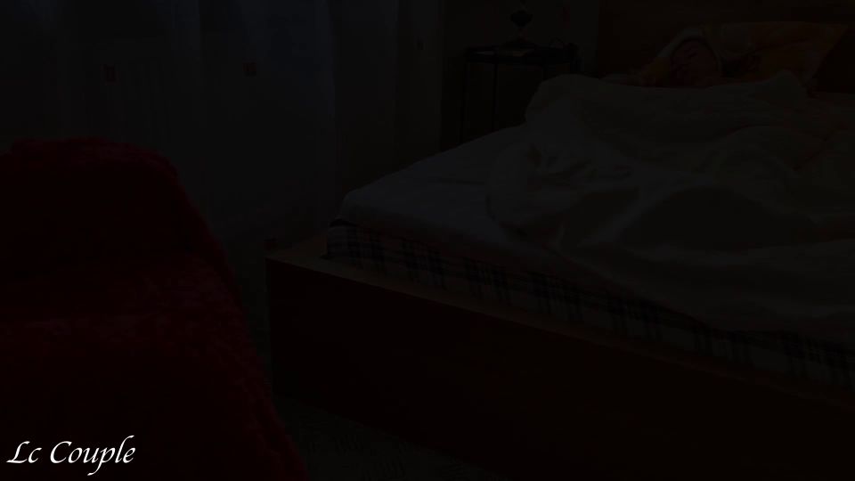 Husband Has Left To Work And His Friend Started To Masturbate In Front Of Her Bed 1080p