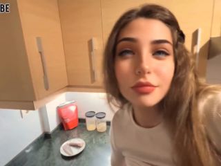 fetish Sex In The Kitchen With A Cleaning Girl  BlewRz -2