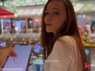 [GetFreeDays.com] POV  Control MULTIORGASMS on a Date - Remote Sex Toy in a Public Place - ArinaFox Adult Stream November 2022-5