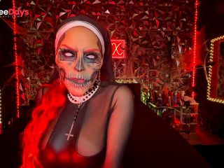 [GetFreeDays.com] Sinister Nun Gives JOI in Hell Adult Film April 2023-1