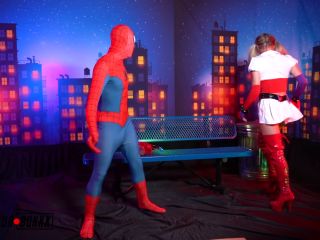 Scarlett Fall AmateurBoxxx - Harley Quinn Takes Spiderman's Virginity-1