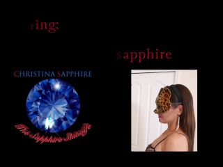 Christina Sapphire Sapphire's World gets Roc'ed - Cougar-0