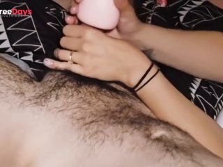 [GetFreeDays.com] Surprised my boyfriend with a pocket pussy and helped him use it. He Cums inside it 6 times Porn Stream July 2023-5