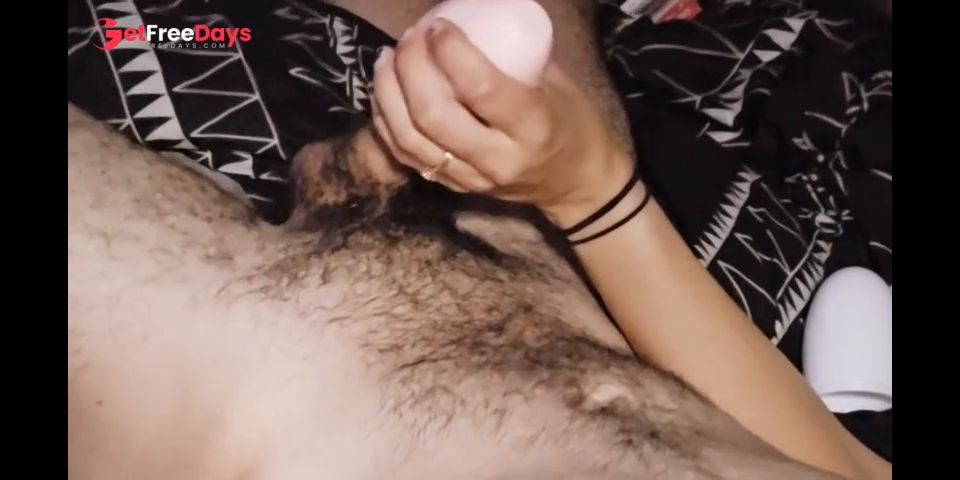 [GetFreeDays.com] Surprised my boyfriend with a pocket pussy and helped him use it. He Cums inside it 6 times Porn Stream July 2023