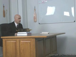 Late for Detention - Strictly Spanking, BDSM, Pain Video-0