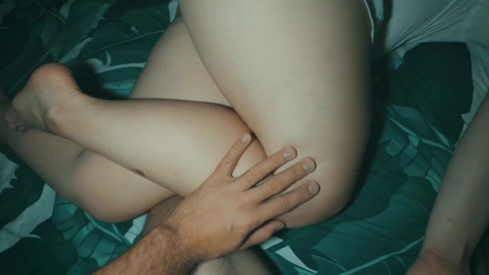 Evening Sex With Chubby Wife. Playing With Cum In The Mouth. 1080p