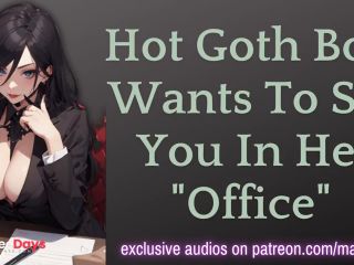 [GetFreeDays.com] Goth Boss Wants To See You In Her Office  ASMR Erotic Roleplay Porn Clip March 2023-1