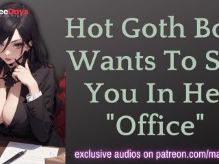 [GetFreeDays.com] Goth Boss Wants To See You In Her Office  ASMR Erotic Roleplay Porn Clip March 2023-8