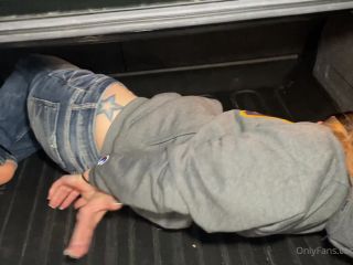 Kody Evans Kodyevans - why am i always put in the trunk bound blindfolded and gagged is it because i am naughty 19-04-2021-2