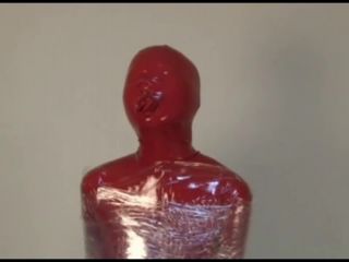 MiraidougaPt 1dlrrs-020 - Red Rubber Doll Breath Exchange Restraint Restraint Choking Torture-2