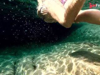 [GetFreeDays.com] Butt Plug ON n panties OFF  Hot wife Naked underwater snorkeling Sex Film October 2022-0