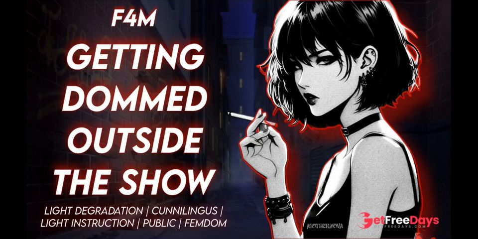 [GetFreeDays.com] Getting Dommed Outside The Show  Erotic Audio Porn Clip July 2023