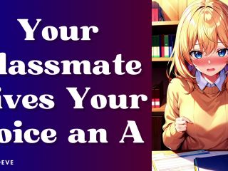 [F4M] Your Classmate Gives Your Voice An A  Classmates To Lovers ASMR A-1