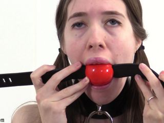 adult video 1 BeltBound – Locking gag test with Ivy Red - bdsm - bdsm porn amateur bdsm blowjob-2