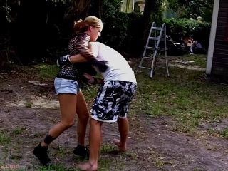 Online porn Girls Fight Boys - Upgrade vs. YouTube Guy Backyard Afternoon Fight-4