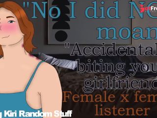 [GetFreeDays.com] Accidentally biting your girlfriend moaningbitingmarkingF4FLesbian ASMR rp Adult Leak March 2023-4