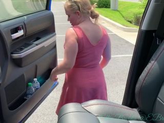 Sundress public play with creampie BigAss!-1