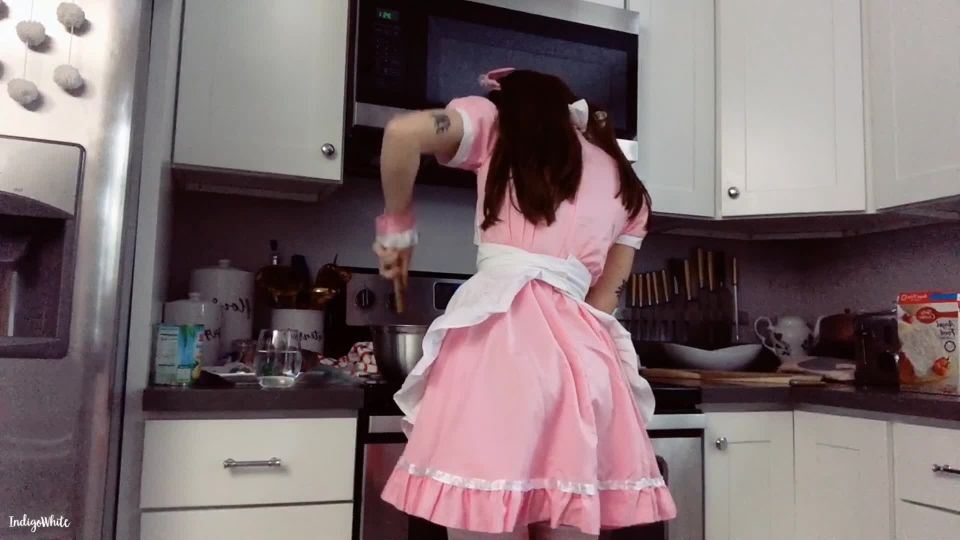 Indigo White Pt 1INDIGO WHITE - D VA BAKES YOU A CAKE FOR VALENTINE'S DAY (WHOLESOME) - 1080p