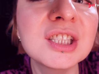 [GetFreeDays.com] ASMR popping candy, teeth fetish and medical gloves Sex Leak December 2022-5