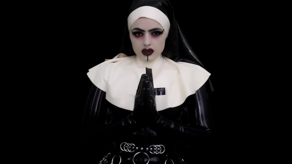 free video 28 Empress Poison – Rubber Nun Sex, elegant femdom on femdom porn 