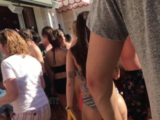 CandidCreeps 820 Bikini Candid Pool Shot Fat Ass Girl Donk Wo-6