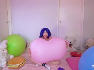 xxx clip 17 Azumi Zeitline – Breast Expansion Balloon Bounce and Pop on fetish porn heels fetish porn-3