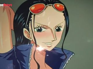 [GetFreeDays.com] Nico Robin from One piece anime hentai Big boobs JIZZ TRIBUTE Adult Video July 2023-9