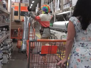 GIbbyTheClown - Queen Rogue fucks Gibby at Home Depo - Clowns-3