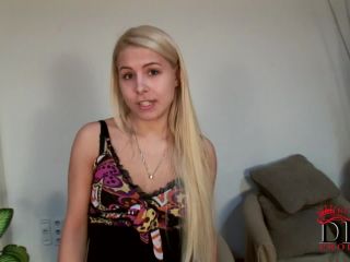 Hot blondie will turn you on! casting Brandy Smile-1