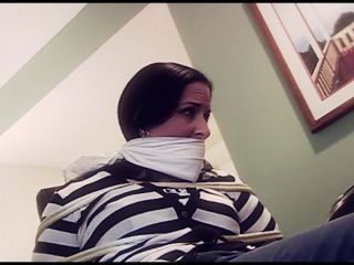 Caroline Pierce Chairbound and Detective Gagged-3