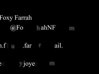 Foxy Farrah – Right into Your Mouth - Masturbation-8
