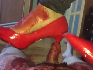 adult video 32 alexis grace femdom femdom porn | Chinese Blood Footjob | heel insertion-7