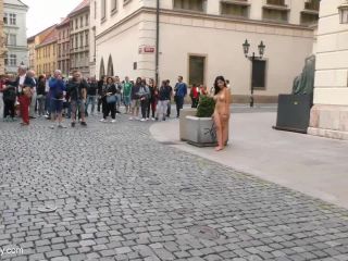 [Pornstar] AlexBlackCollection NIP-Activity - Busty Babe Alex Nude in Public 720p-1