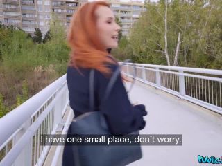 Clemence Audiard - Russian redhead fucked in public.-1