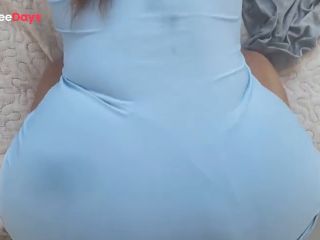 [GetFreeDays.com] brunette in a blue dress, she loves to fuck, she performs perfect anal prolapse. Sex Leak November 2022-5