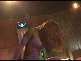  GHPM- Superheroine Unmasked -The Blue Lightning Lady Panther-, jav videos mixed on japanese porn-4