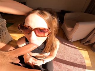 He Came On My Glasses  Public Blowjob  Devils Kos  Kate Quinn 1080p-7