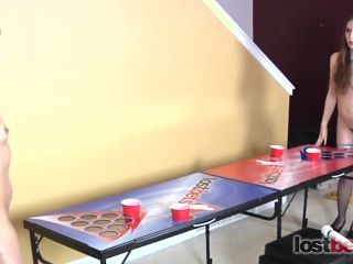 Lost bets productions - Strip Beer Pong with Amber and Belle-6