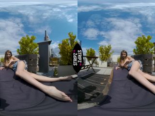 porn video 40 eliza jane femdom Mila Azul - Top Of The World - [StripzVR] (UltraHD 2K 2048p), virtual reality on virtual reality-4