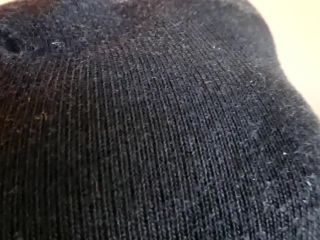 Sweaty socks and feet worship pov - german foot fetish-4