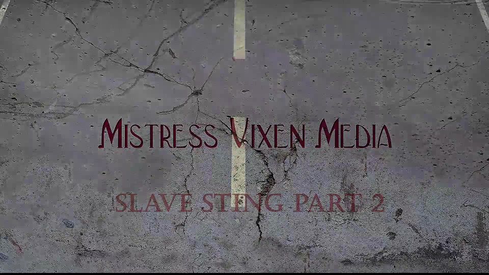 xxx video 45 Mistress Vixen - Slave Sting Part 2 - FullHD 1080p, primal fetish xxx on fetish porn 