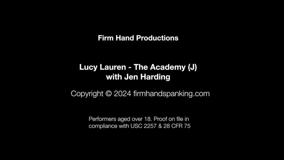 xxx clip 3 FirmHandSpanking – Lucy Lauren – The Agency – J, hot femdom on fetish porn 