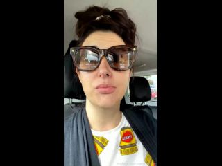 Scarlett Morgan Scarlettmorgan - stream started at pm hi just hanging out in the car between classes 04-05-2022-1