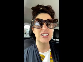 Scarlett Morgan Scarlettmorgan - stream started at pm hi just hanging out in the car between classes 04-05-2022-7