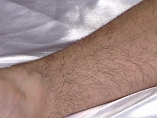 Lucia strips in bed and shows her hairy body Hairy!-9