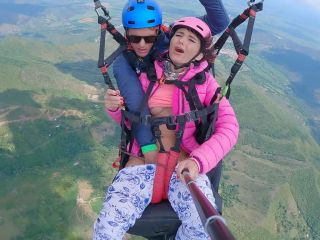 Squirting While Paragliding In 2200 M Above The Sea  7000 Feet 1080p-7